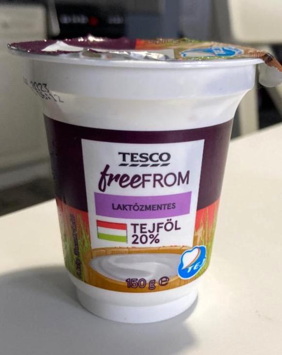 Képek - Laktózmentes tejföl 20% Tesco free from