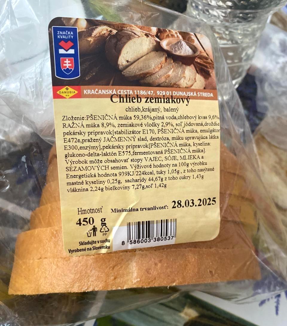 Képek - Chlieb zemiakový Danubia