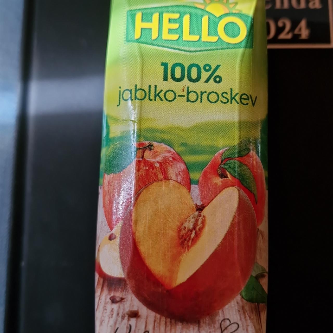 Képek - Hello 100% jablko-broskev
