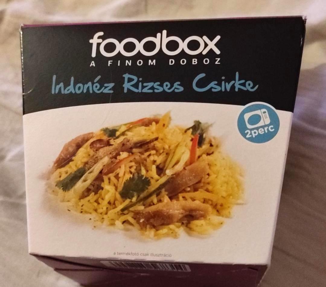 Képek - Indonéz rizses csirke Foodbox