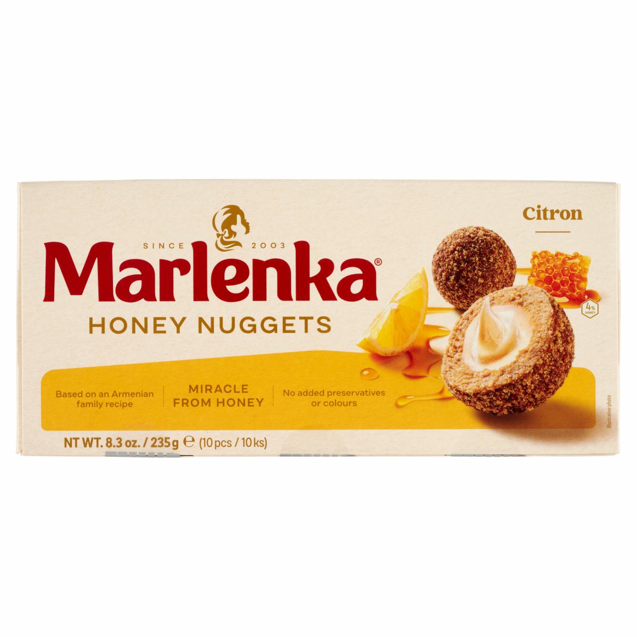 Képek - Marlenka mézes citromos golyó 10 db 235 g