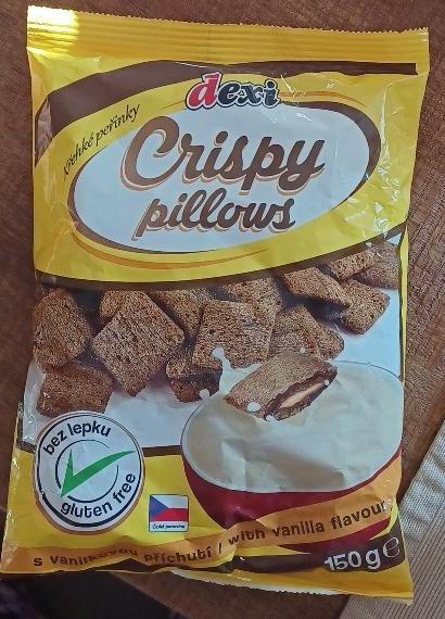 Képek - Dexi gluténmentes ropogós párnák vanília ízesítésű töltelékkel 150 g