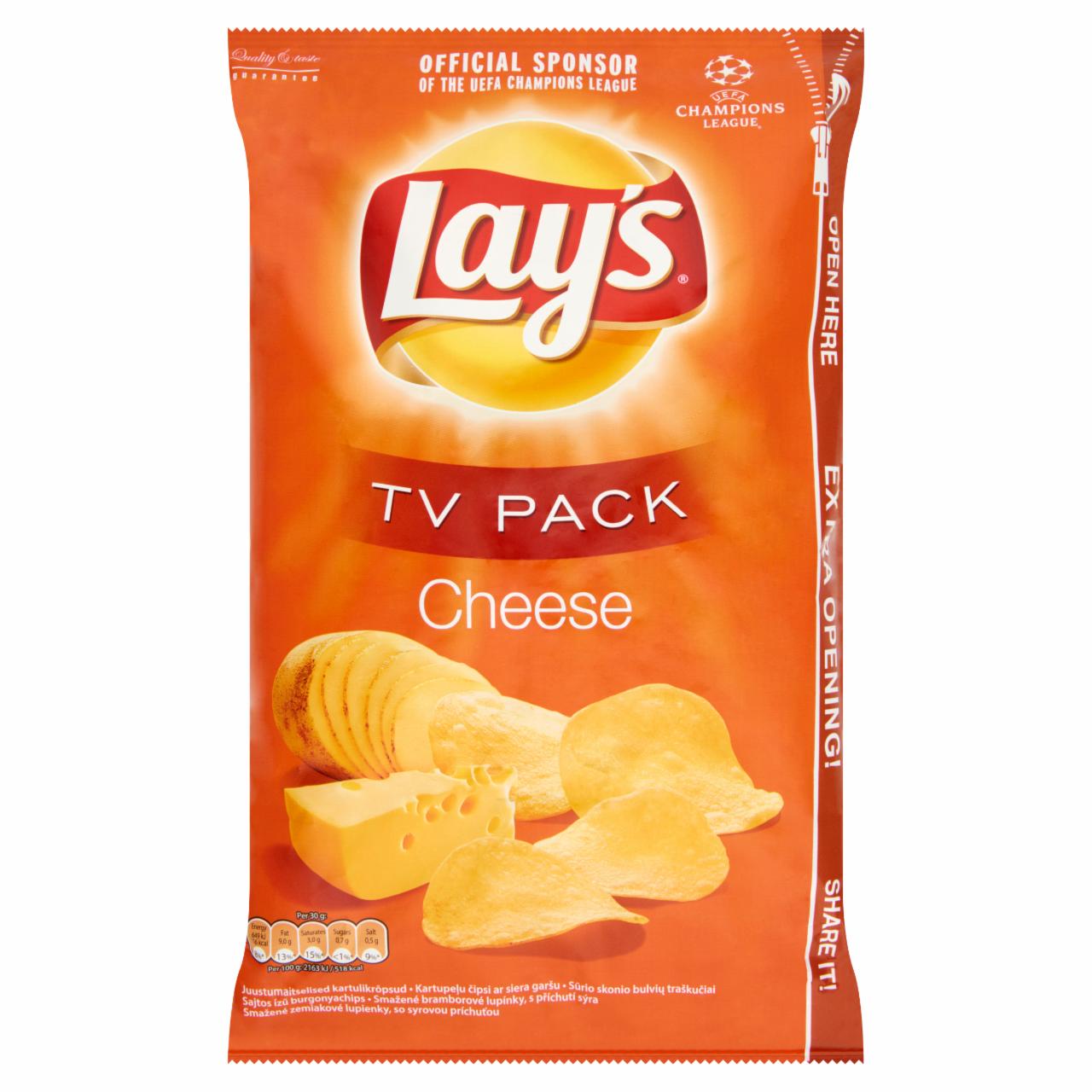 Képek - Lay's Sajtos ízű burgonya- chips TV Pack 150 g