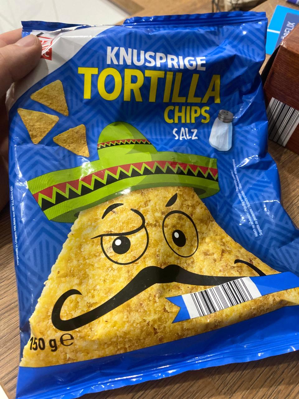 Képek - Knusprige tortilla chips salz K-Classic