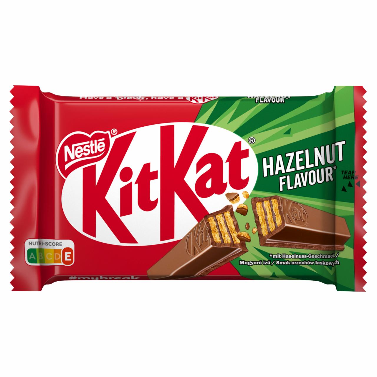 Képek - KitKat ropogós ostya mogyoró ízű tejcsokoládéban 41,5 g 