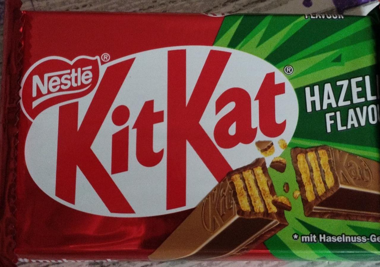 Képek - KitKat ropogós ostya mogyoró ízű tejcsokoládéban 41,5 g 