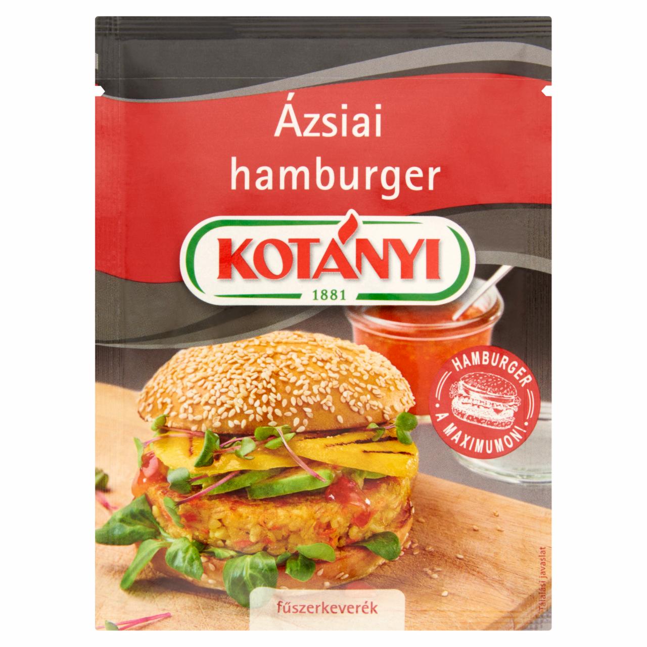 Képek - Kotányi Ázsiai hamburger fűszerkeverék 25 g
