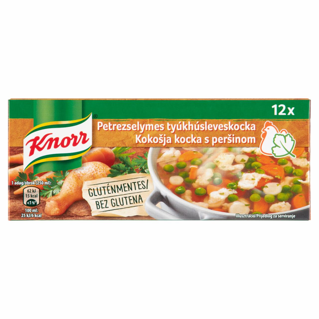 Képek - Knorr petrezselymes tyúkhúsleveskocka 12 x 10 g (120 g)