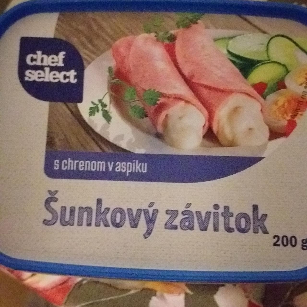 Képek - šunkový závitok s chrenom v aspiku Chef Select