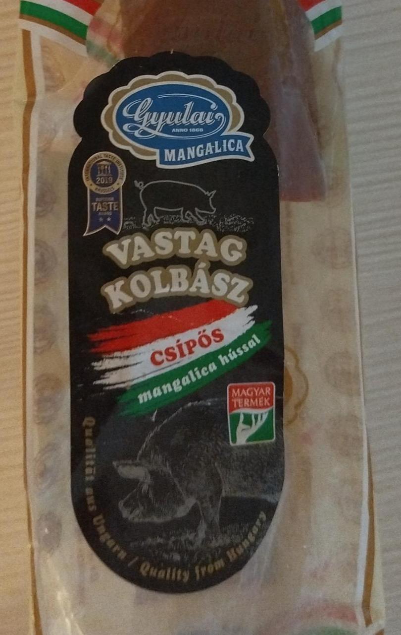 Képek - Vastag kolbász csípős mangalica Gyulai