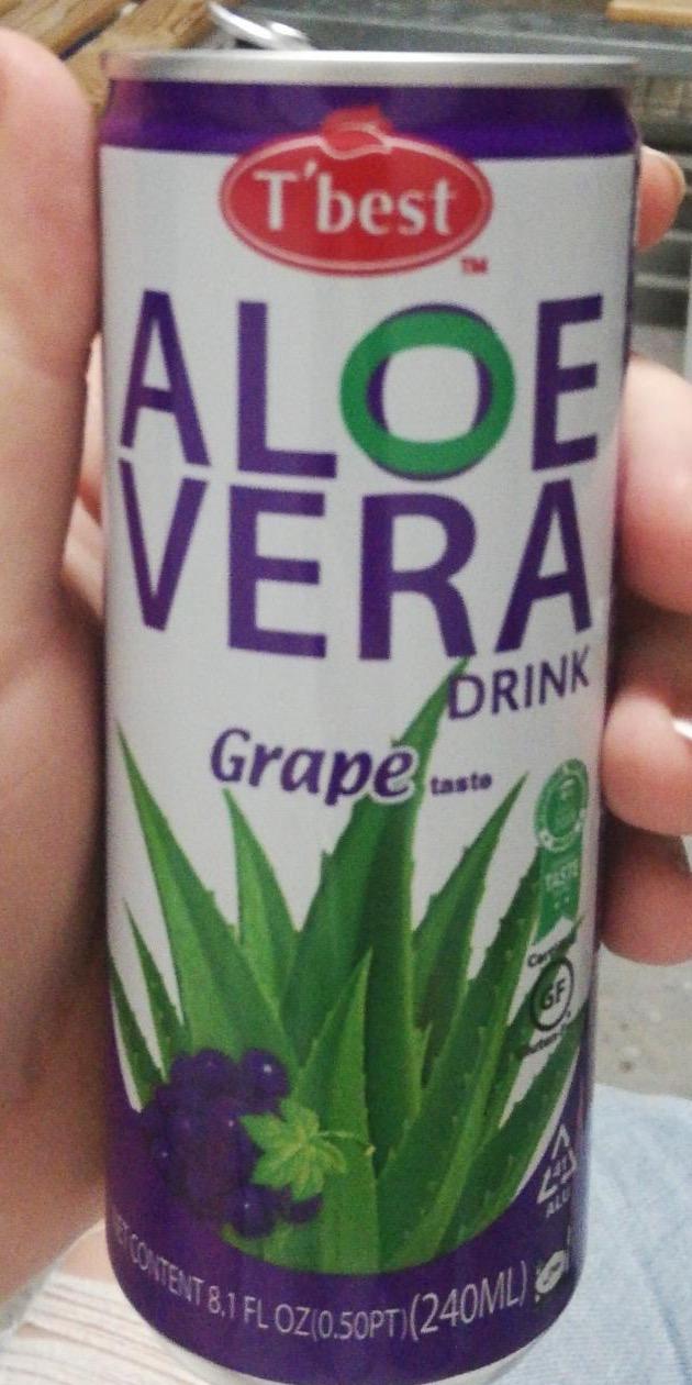 Képek - Aloe vera drink grape taste T'best