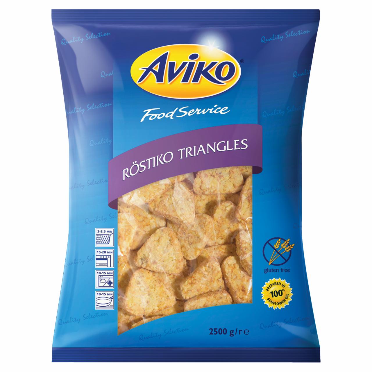 Képek - Aviko Food Service elősütött és gyorsfagyasztott röszti háromszögek 2500 g