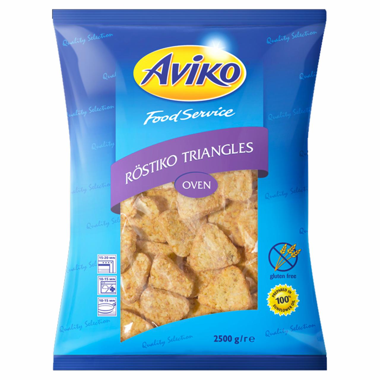 Képek - Aviko Food Service elősütött és gyorsfagyasztott röszti háromszögek 2500 g