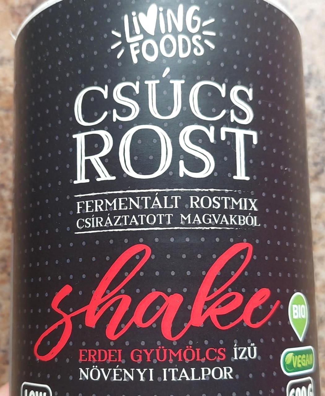 Képek - Csúcs rost shake Living Foods