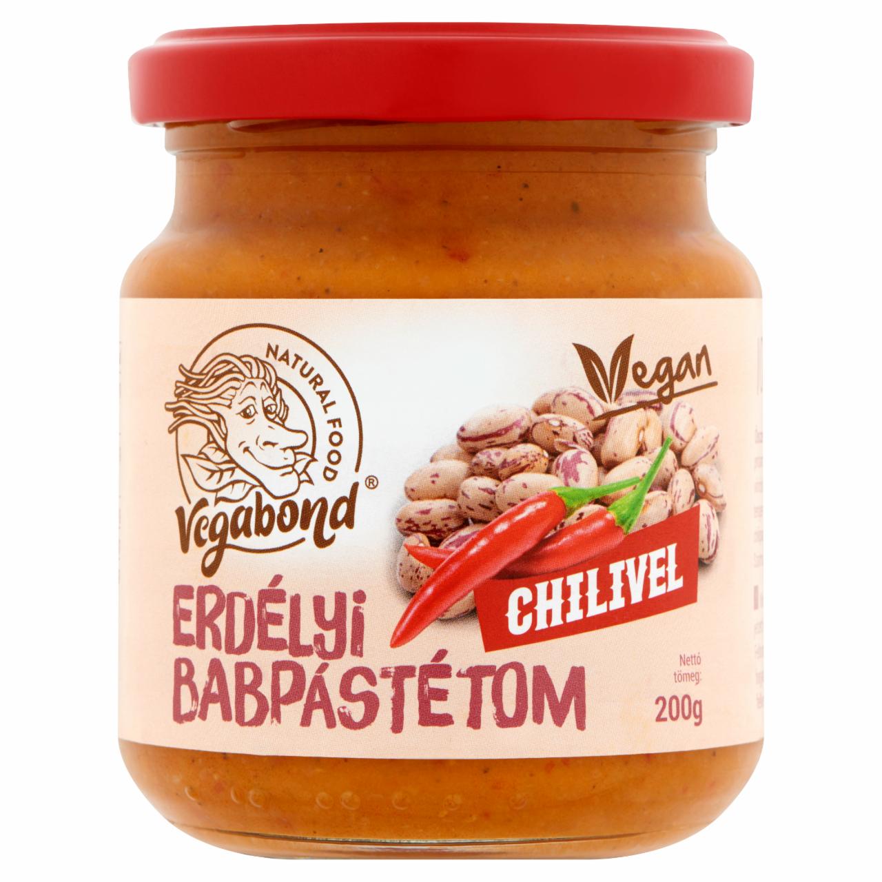 Képek - Vegabond erdélyi babpástétom chilivel 200 g