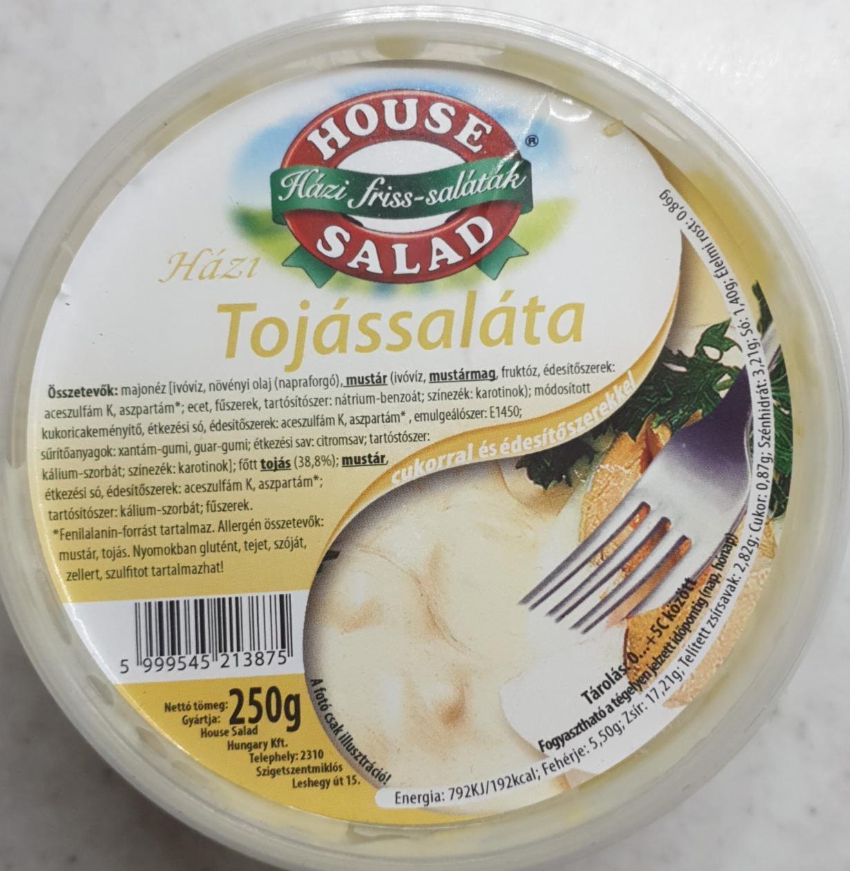 Képek - Házi tojássaláta House Salad