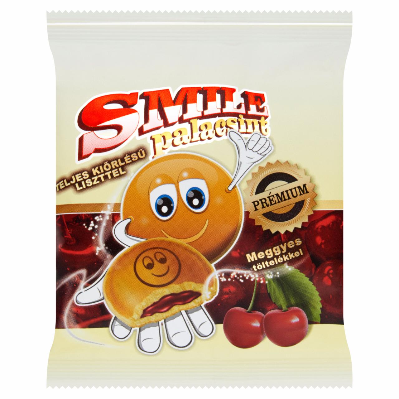 Képek - Smile palacsint meggyes töltelékkel 40 g