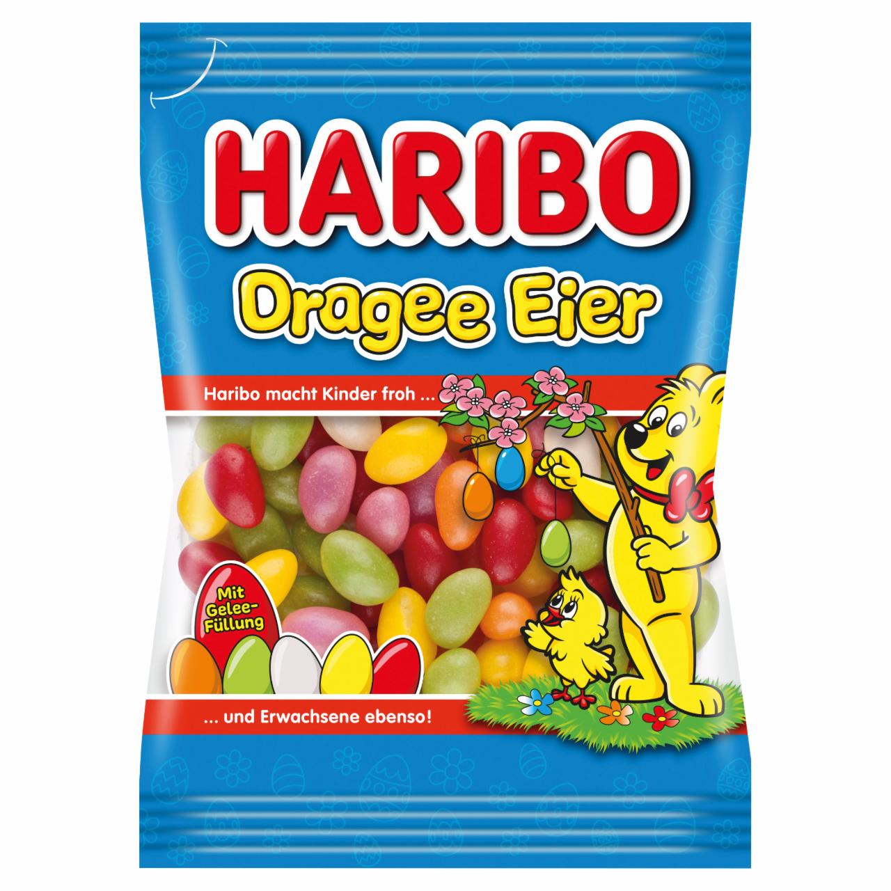 Képek - Haribo Dragee Eier zselés cukorkadrazsé 100 g