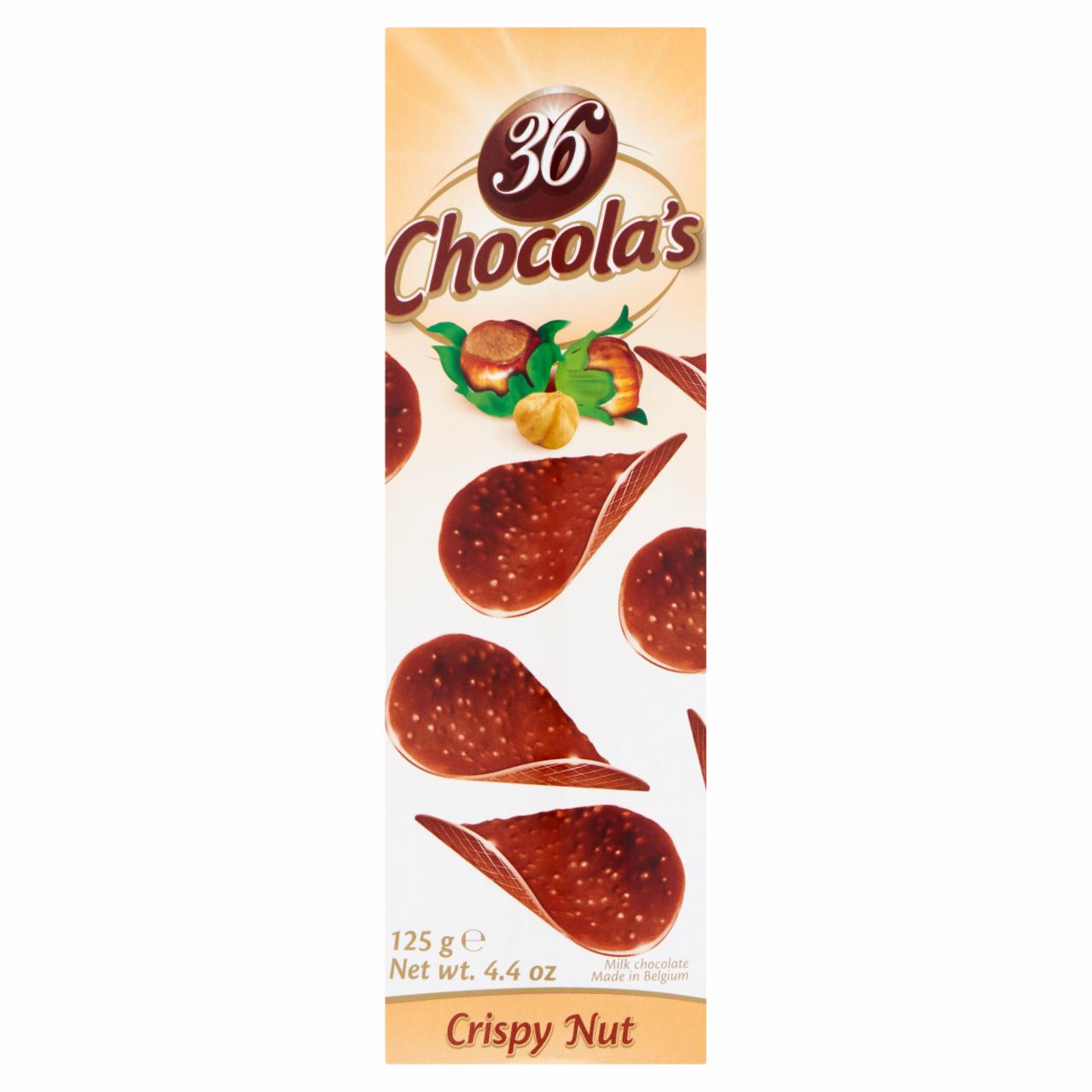 Képek - Hamlet 36 Chocola's Crispy Nut tejcsokoládé puffasztott rizzsel és mogyoróval 125 g