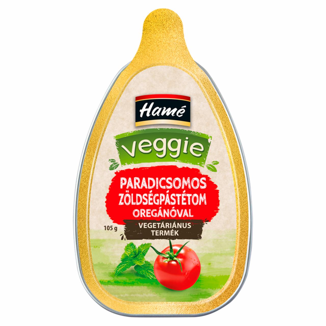 Képek - Hamé Veggie paradicsomos zöldségpástétom oregánóval 105 g