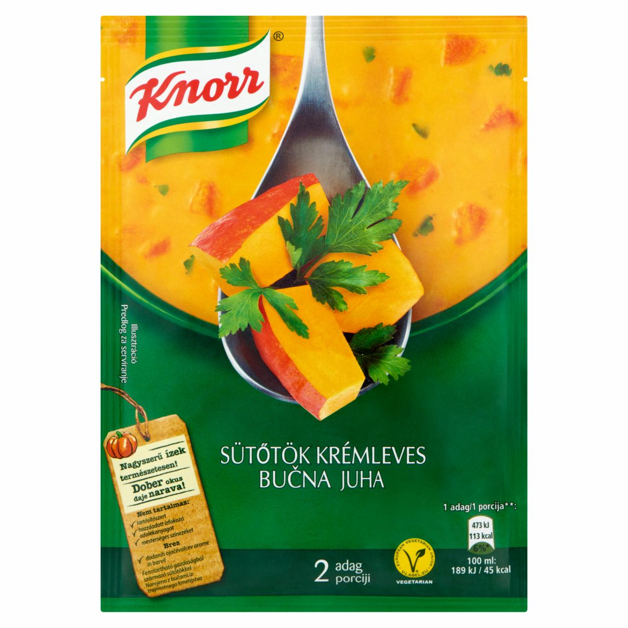 Képek - Knorr sütőtök krémleves 52 g