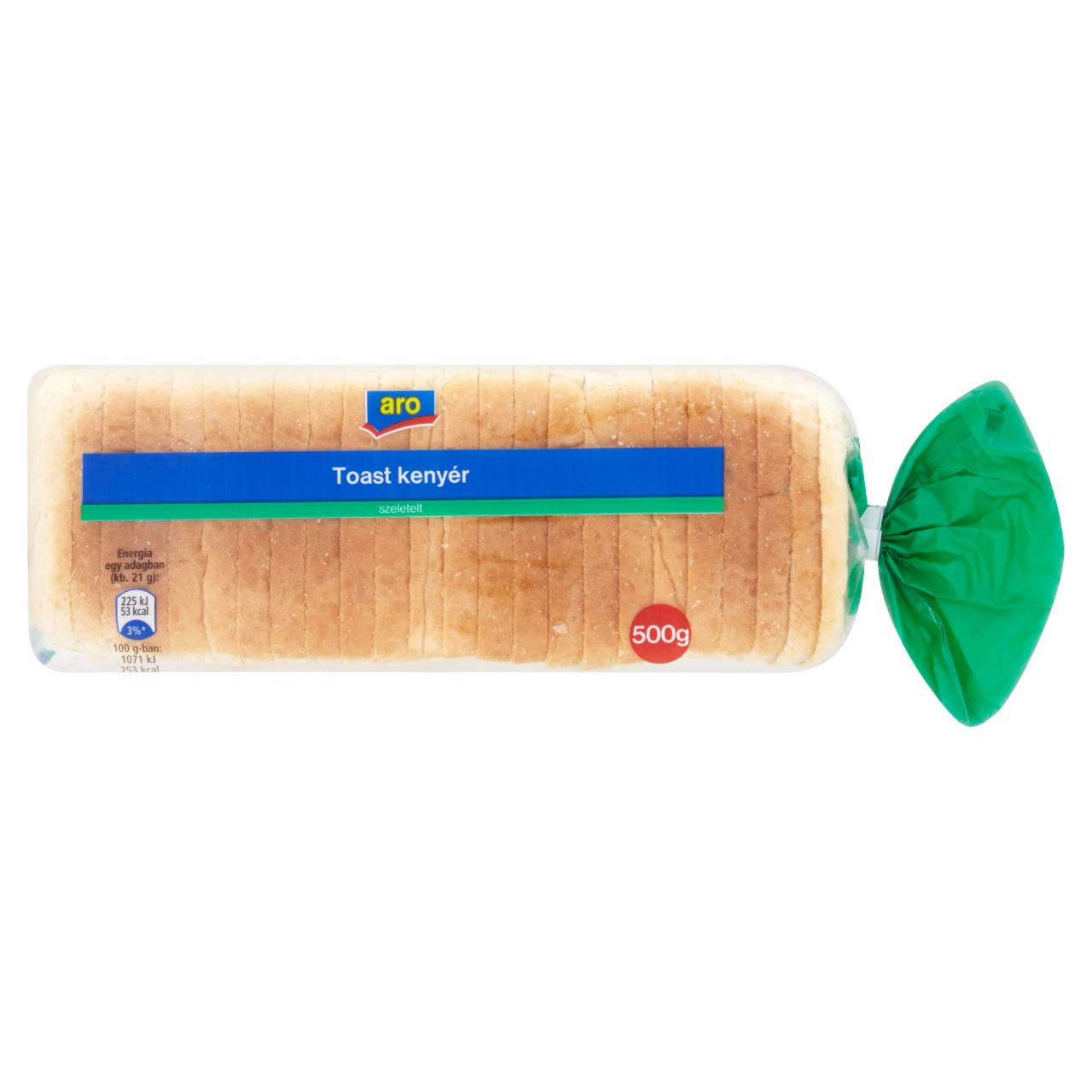 Képek - Aro szeletelt toast kenyér 500 g