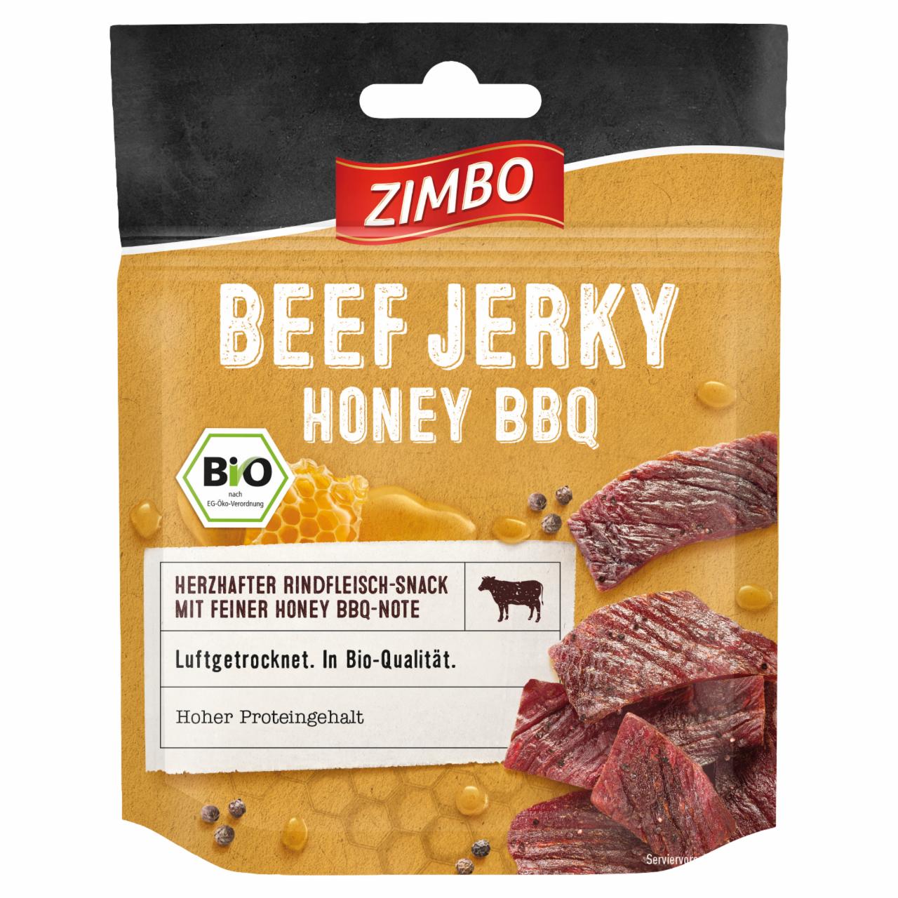 Képek - Zimbo BIO marha snack mézes BBQ-val 25 g