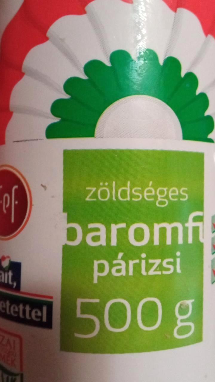 Képek - Zöldséges baromfi párizsi eFeF