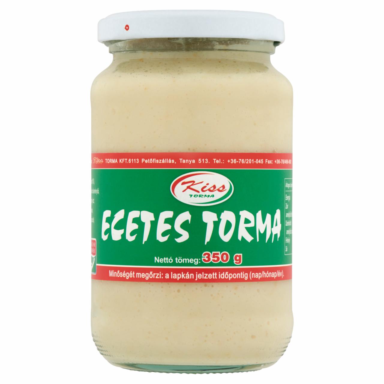 Képek - Kiss Torma ecetes torma 350 g