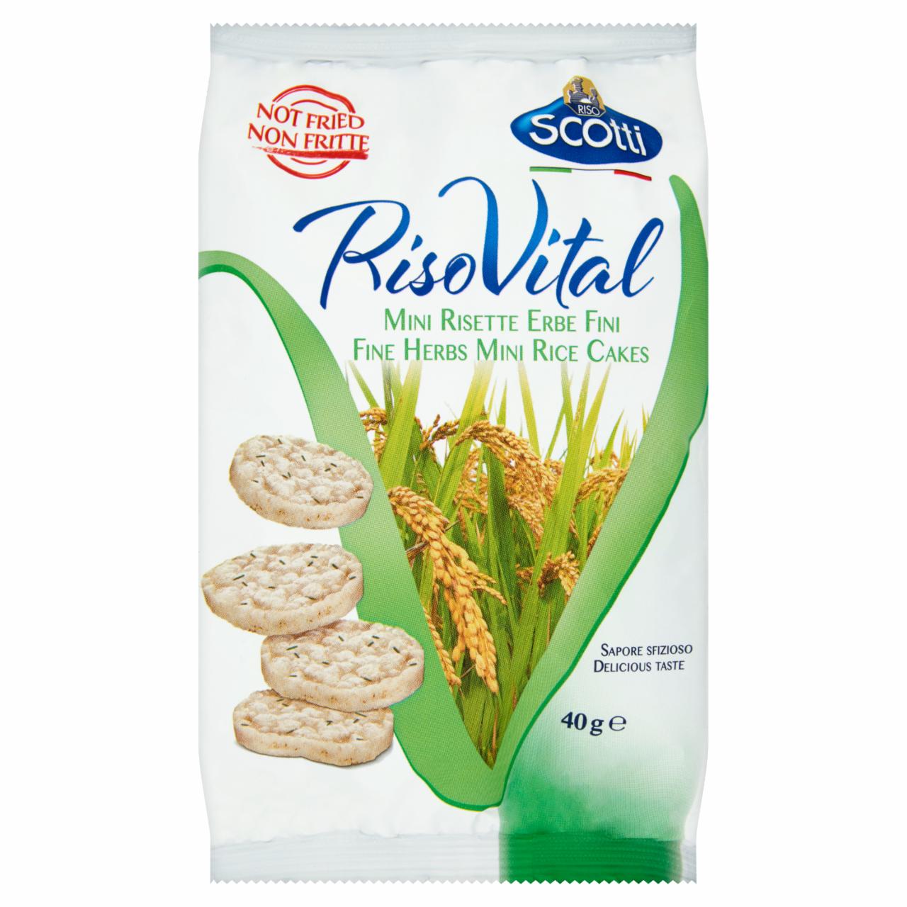 Képek - Riso Scotti Riso Vital mini puffasztott rizs fűszernövényekkel 40 g