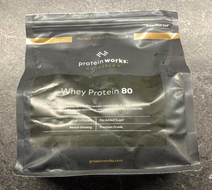 Képek - Whey protein 80 Cookies and Cream Protein works