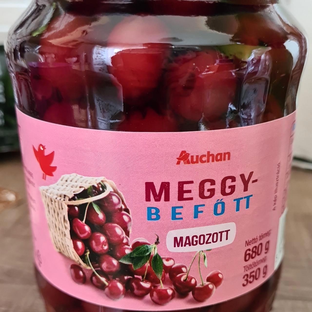 Képek - Meggybefőtt magozott Auchan