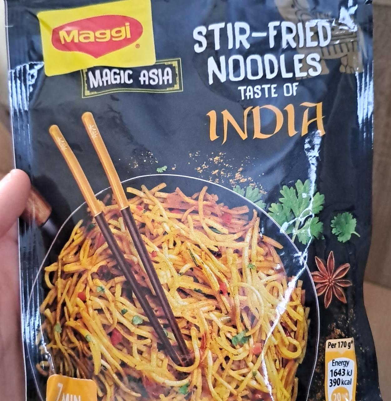Képek - Stir-fried noodles taste of India Maggi