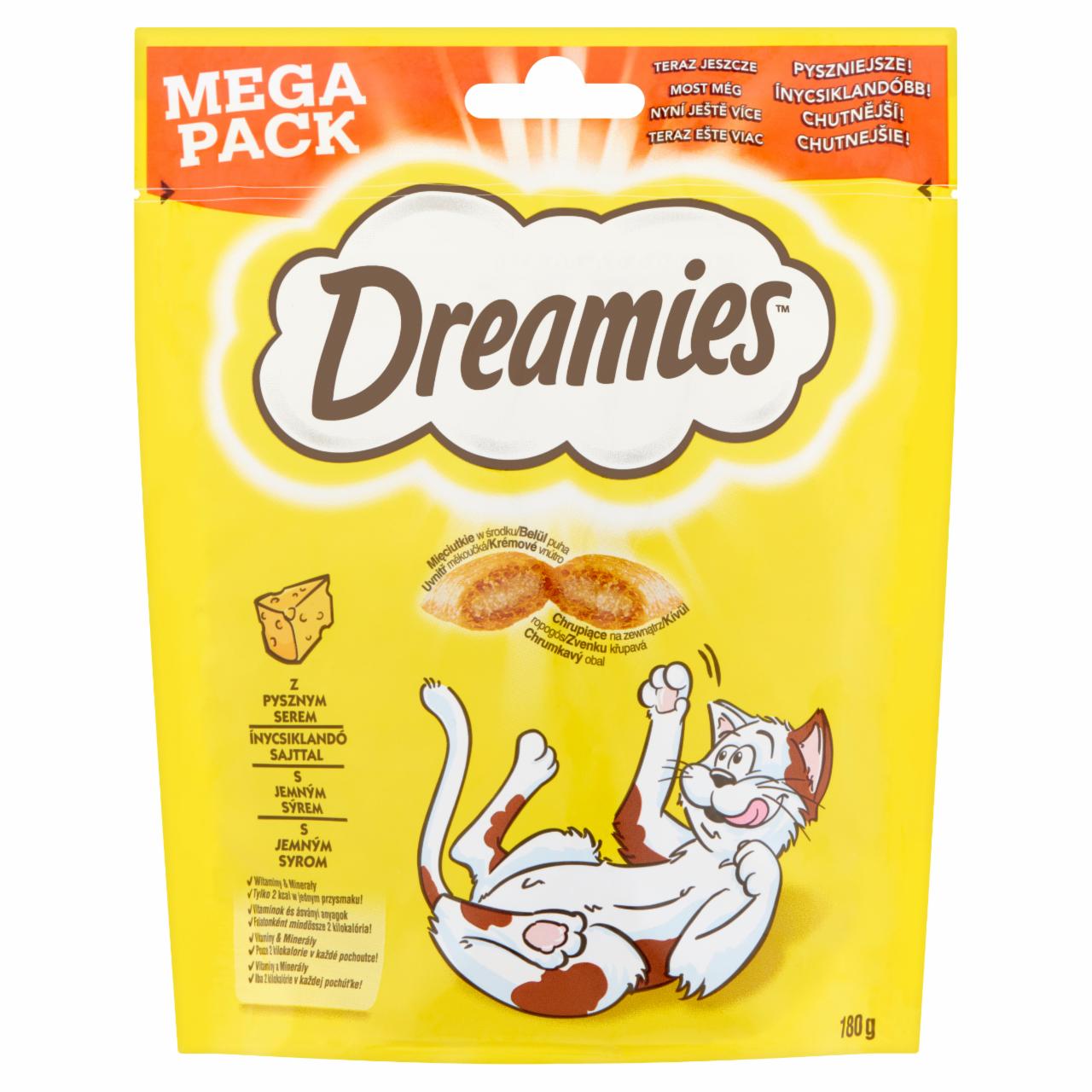 Képek - Dreamies jutalomfalat macskák számára sajttal 180 g