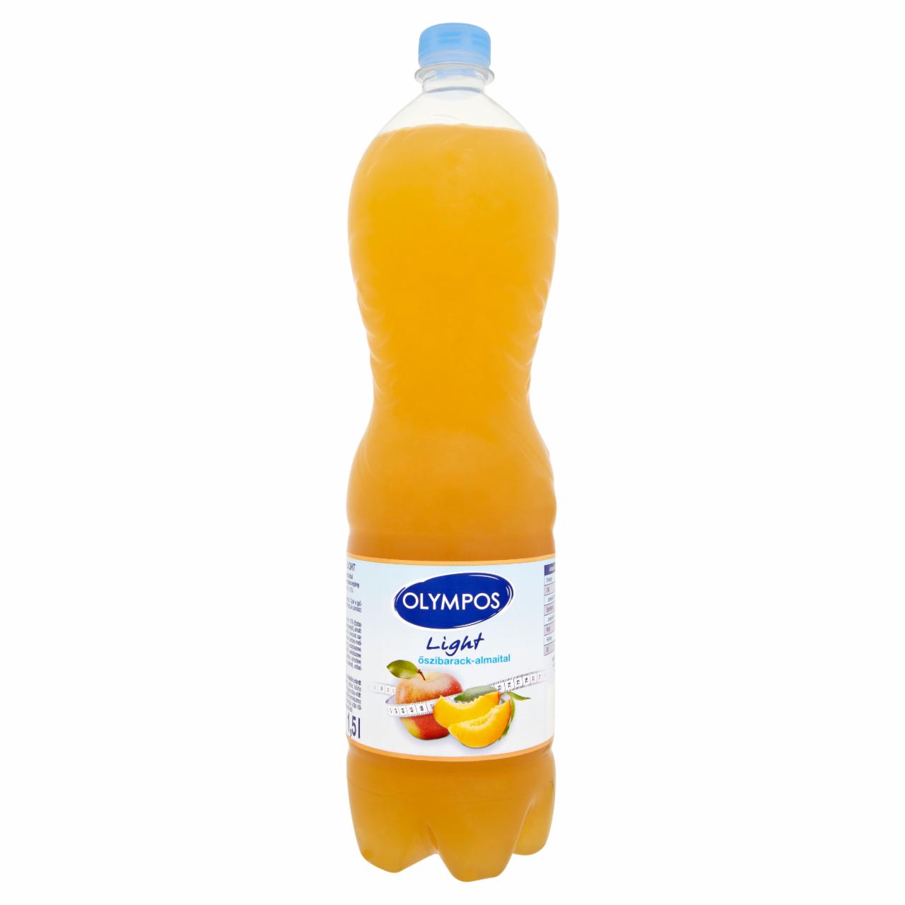 Képek - Olympos Light őszibarack-almaital édesítőszerekkel 1,5 l