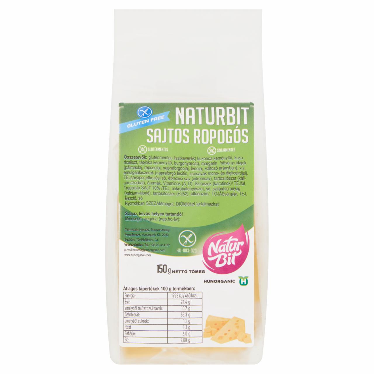 Képek - Naturbit sajtos ropogós 150 g