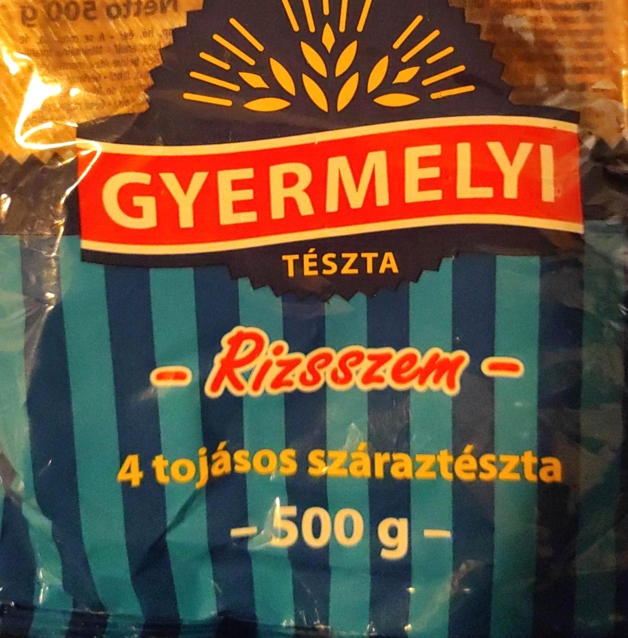 Képek - Rizsszem 4 tojásos száraztészta Gyermelyi