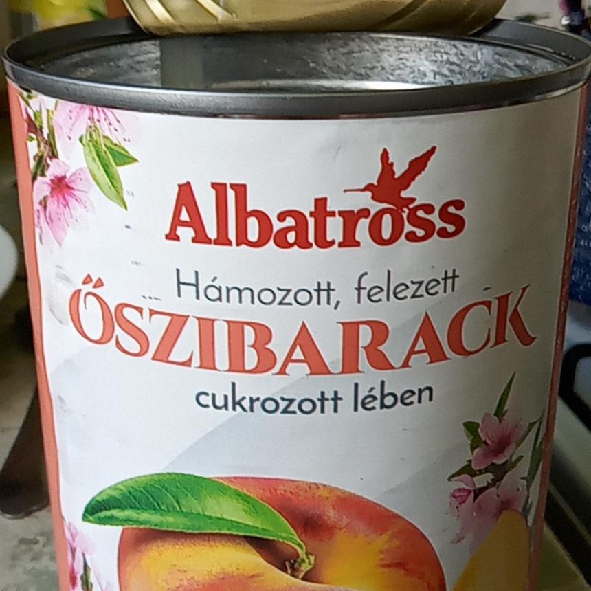 Képek - őszibarack hámozott felezett cukrozott lében Albatross