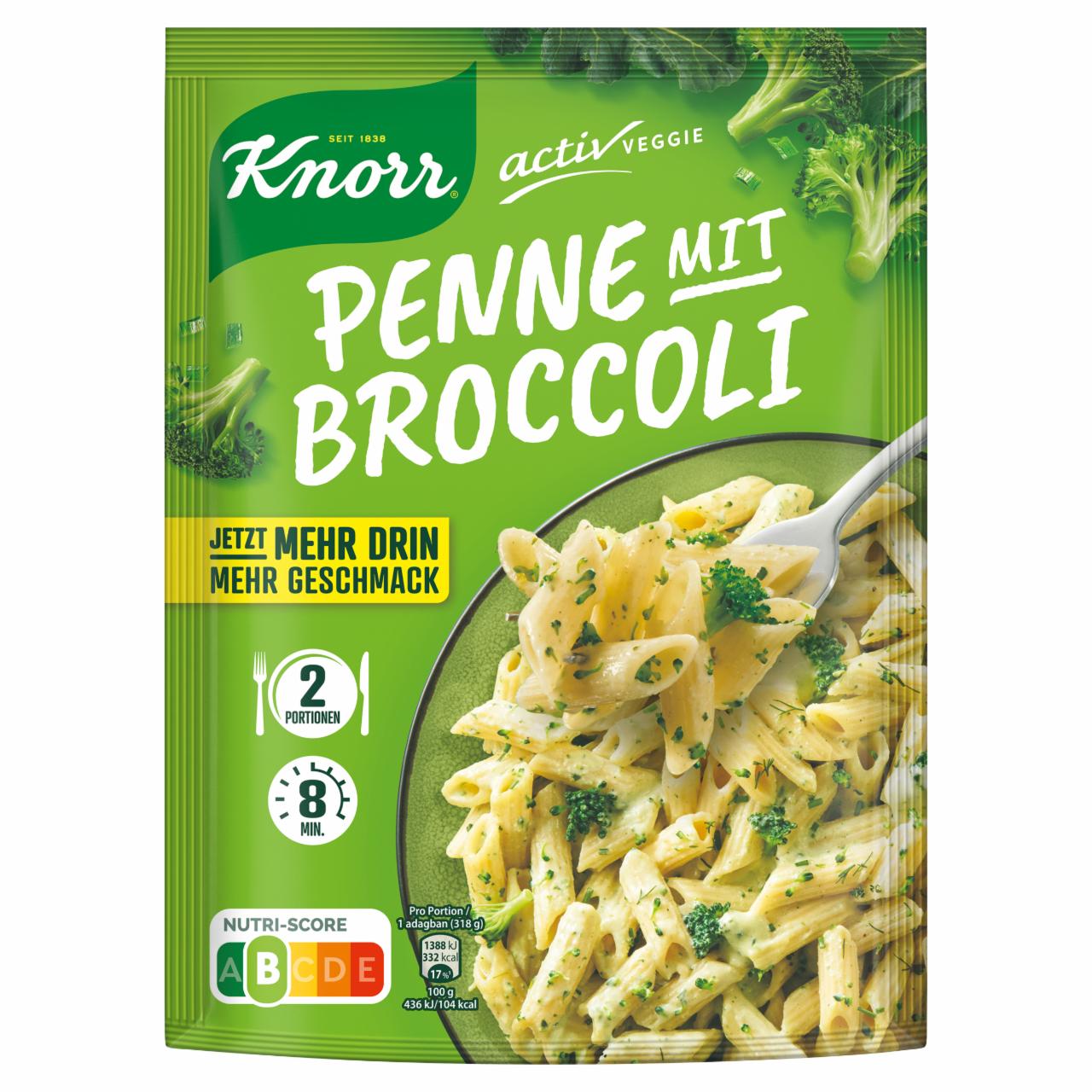 Képek - Knorr tészta brokkolis szószban 162 g