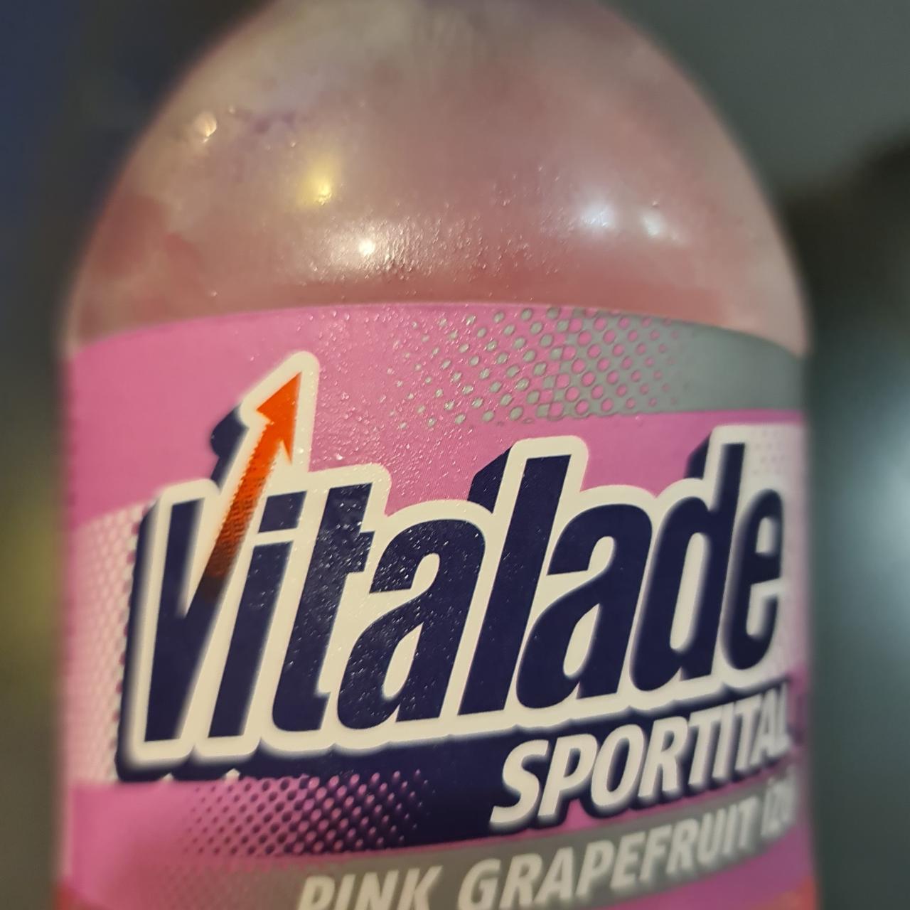Képek - Vitalade pink grapefruit ízű sport üdítőital cukorral és édesítőszerrel 0,7 l