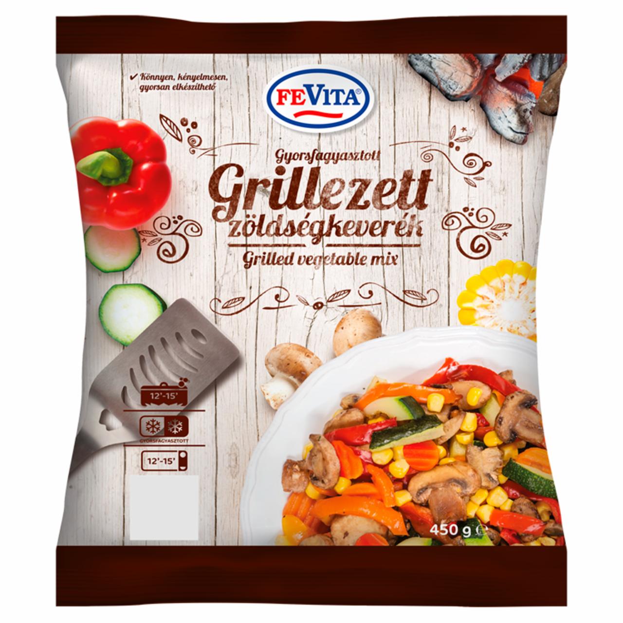 Képek - FeVita gyorsfagyasztott grillezett zöldségkeverék 450 g