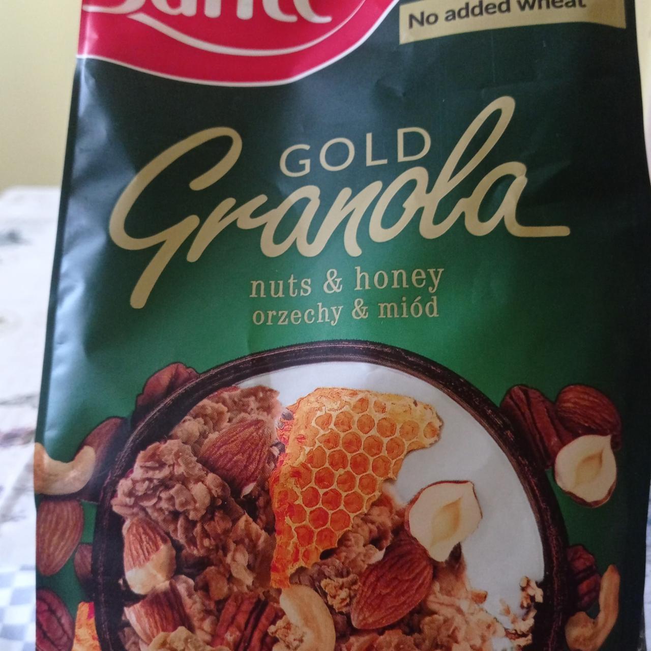 Képek - Gold granola Nuts & honey Sante