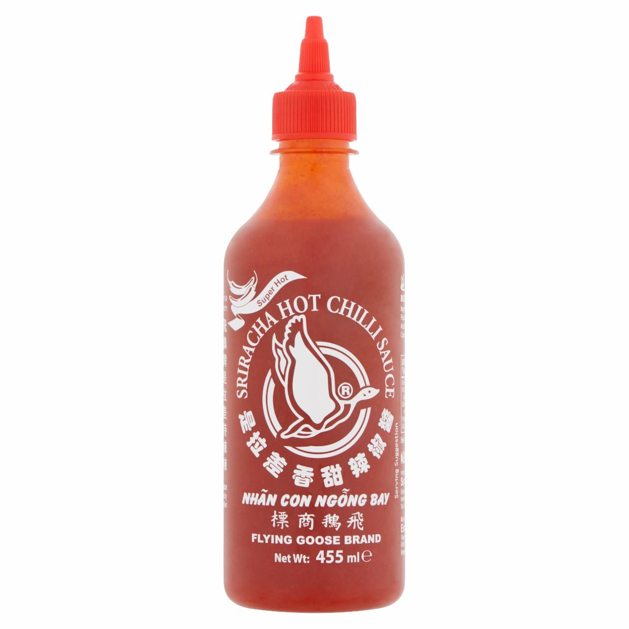 Képek - Flying Goose Brand Sriracha szuper csípős chili szósz 455 ml