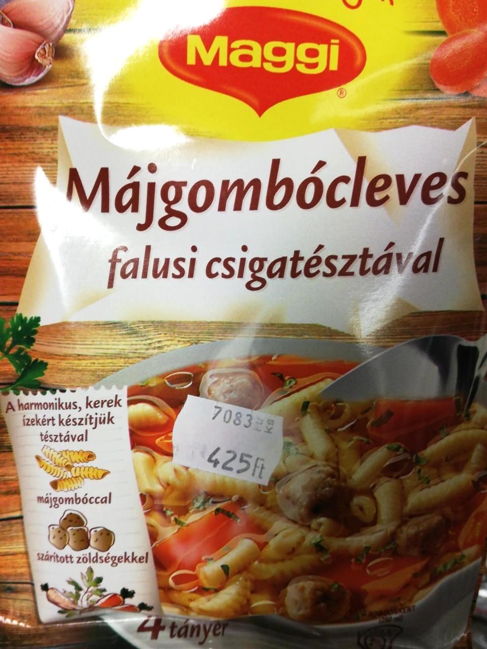 Képek - Maggi májgombócleves falusi csigatésztával 60 g