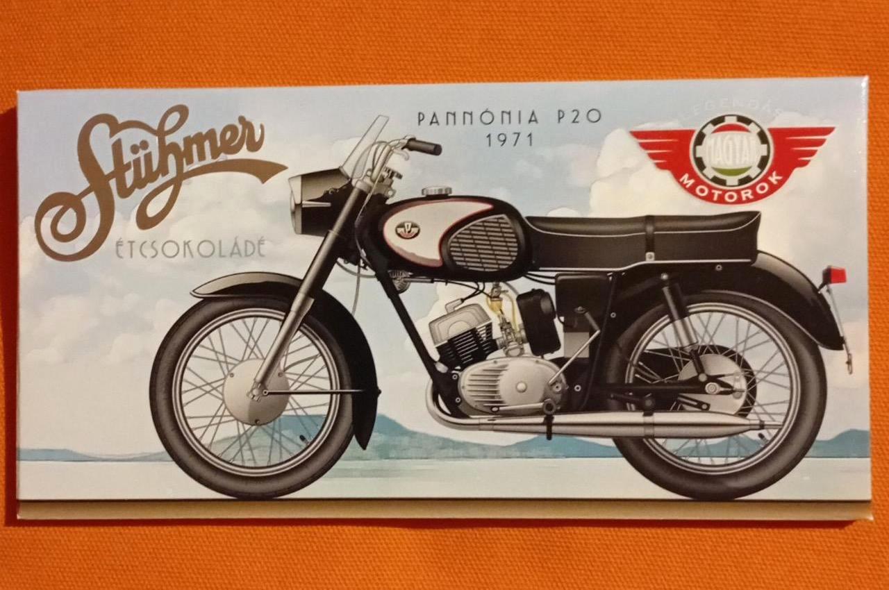 Képek - Étcsokoládé Legendás Magyar motorok Pannónia P20 1971 Stühmer