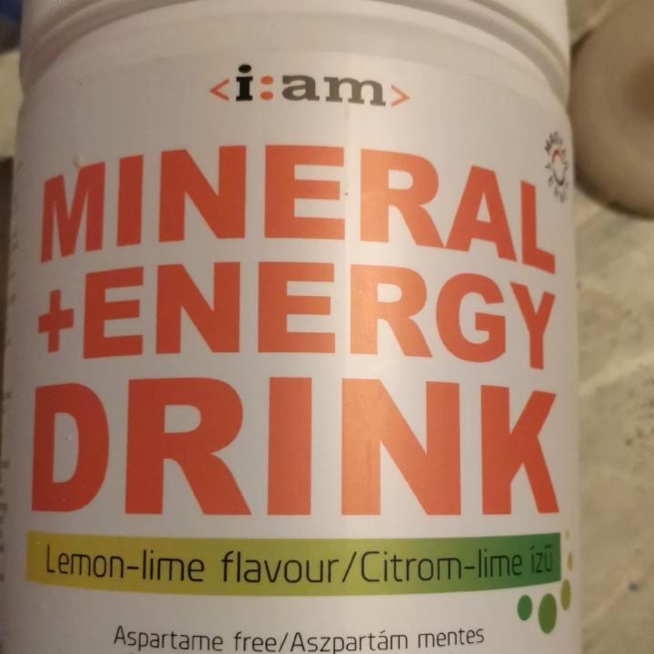 Képek - Mineral +energy drink Lemon-lime I am