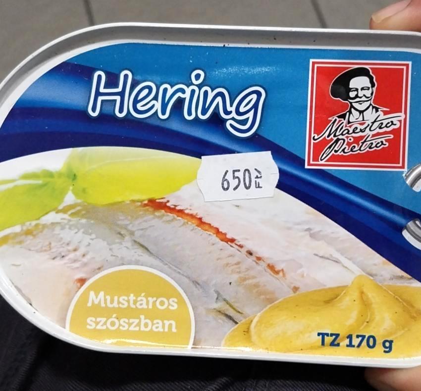 Képek - Hering mustáros szószban Maestro Pietro