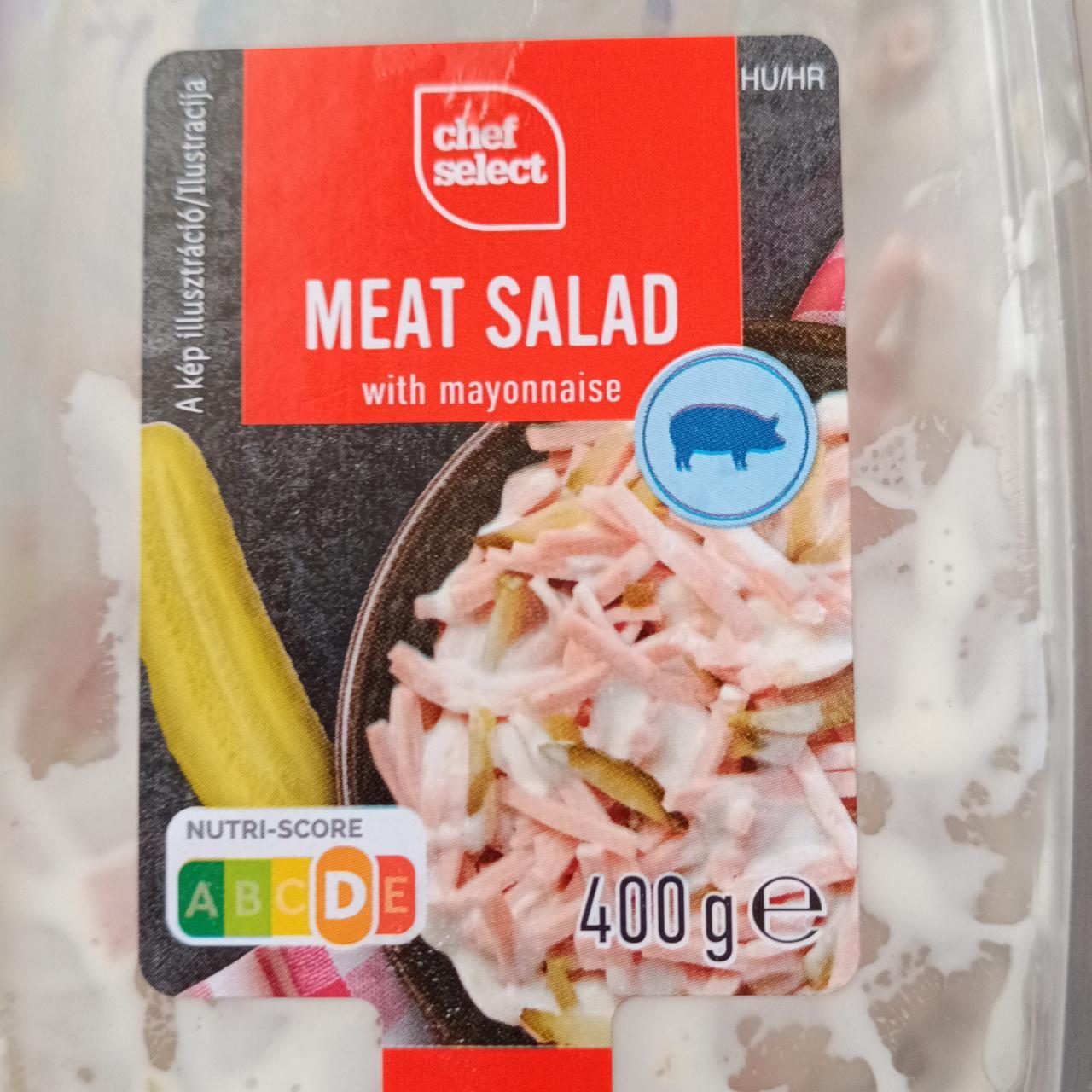 Képek - Meat salad with mayonnaise Chef select