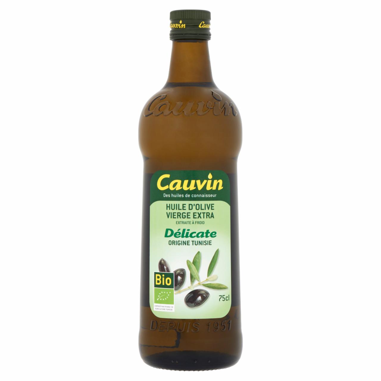 Képek - Cauvin BIO extra szűz olívaolaj 75 cl