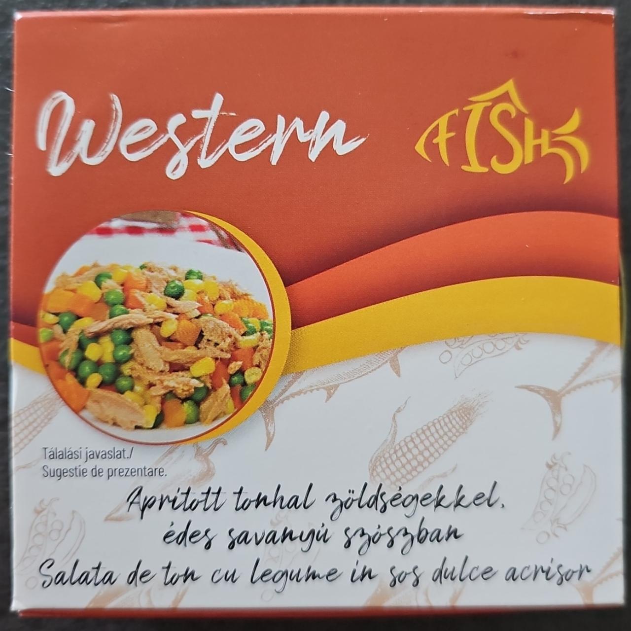 Képek - Aprított tonhal zöldségekkel, édes savanyú szószban Western Fish